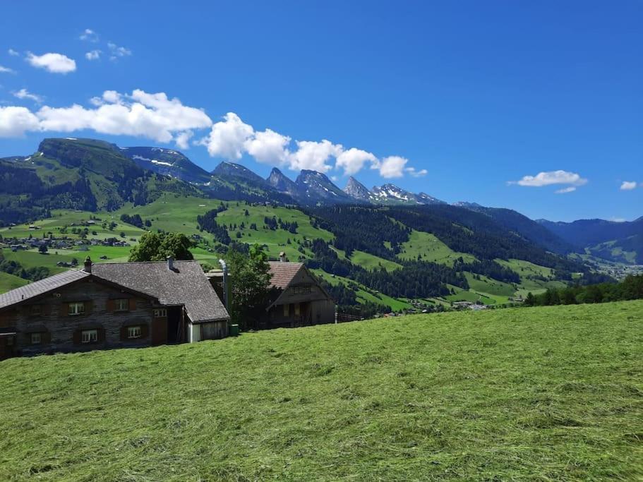 Ferienwohnung Schafbergblick Wildhaus Exterior foto